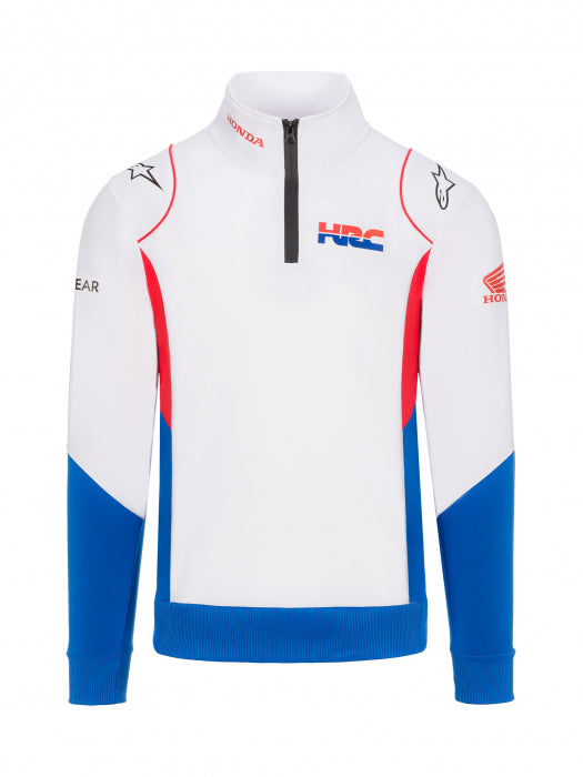 HONDA HRC RACING - REPLICA COLLECTION - WHITE SWEATSHIRT