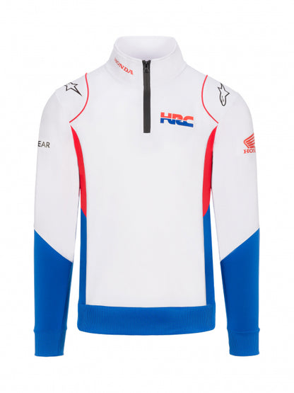 HONDA HRC RACING - REPLICA COLLECTION - WHITE SWEATSHIRT