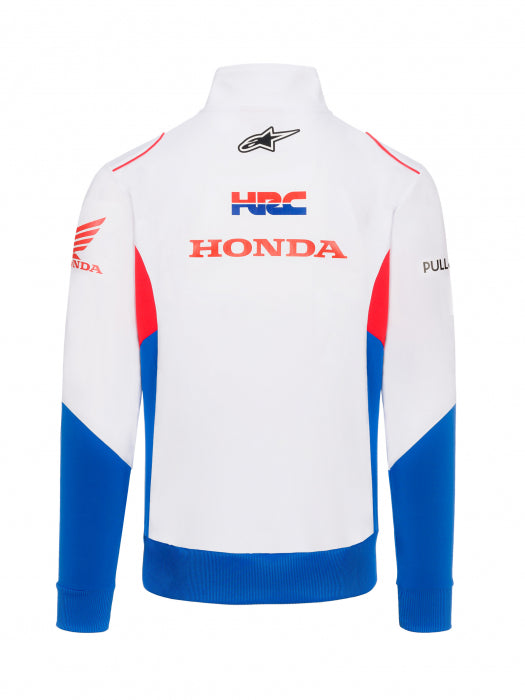 HONDA HRC RACING - REPLICA COLLECTION - WHITE SWEATSHIRT