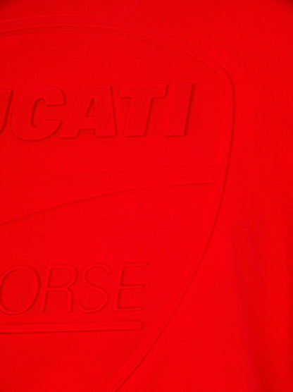 DUCATI CORSE TEAM - RED TONAL LOGO T-SHIRT