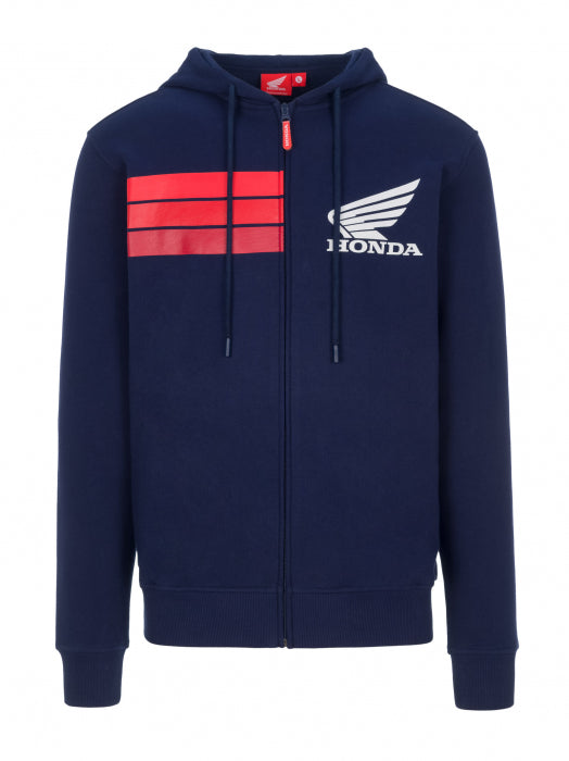 HONDA HRC RACING - 3 STRIPES BLUE - HOODIE