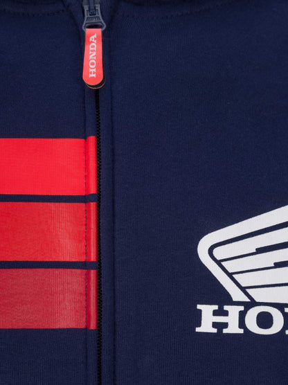 HONDA HRC RACING - 3 STRIPES BLUE - HOODIE