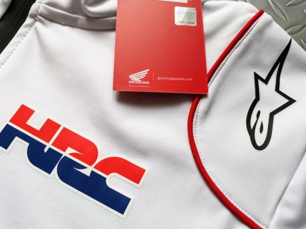 HONDA HRC RACING - REPLICA COLLECTION - WHITE SWEATSHIRT