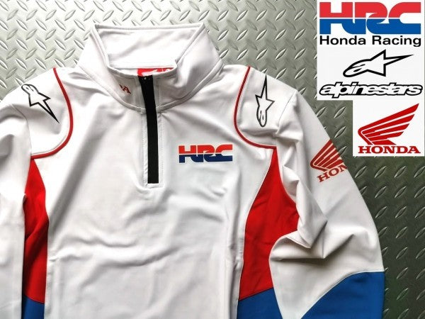 HONDA HRC RACING - REPLICA COLLECTION - WHITE SWEATSHIRT