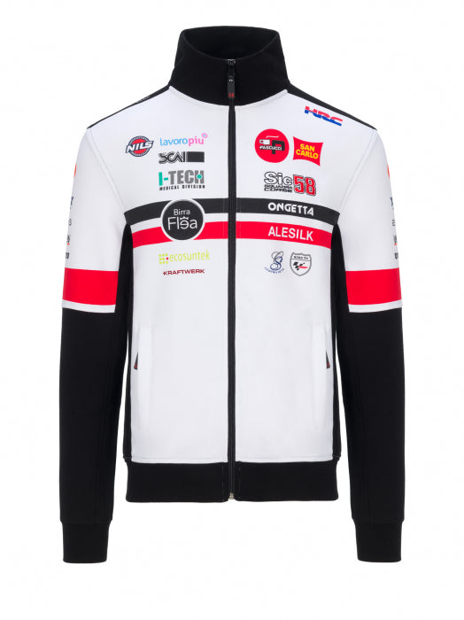 SIC58 SQUADRA CORSE - 2020 REPLICA COLLECTION - WHITE SWEATSHIRT