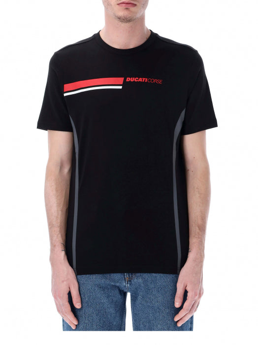 DUCATI CORSE TEAM - BLACK T-SHIRT