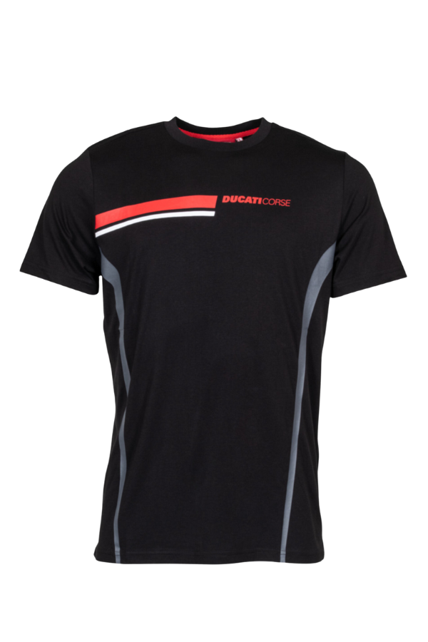 DUCATI CORSE TEAM - BLACK T-SHIRT