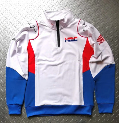 HONDA HRC RACING - REPLICA COLLECTION - WHITE SWEATSHIRT