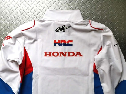 HONDA HRC RACING - REPLICA COLLECTION - WHITE SWEATSHIRT