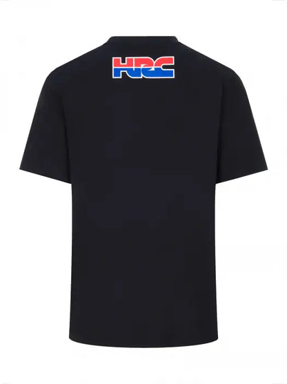 HONDA HRC RACING - WING LOGO - BLACK T-SHIRT